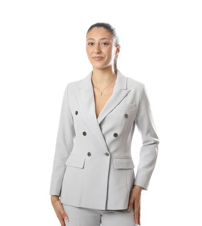 Silverline Double-Breasted Blazer
