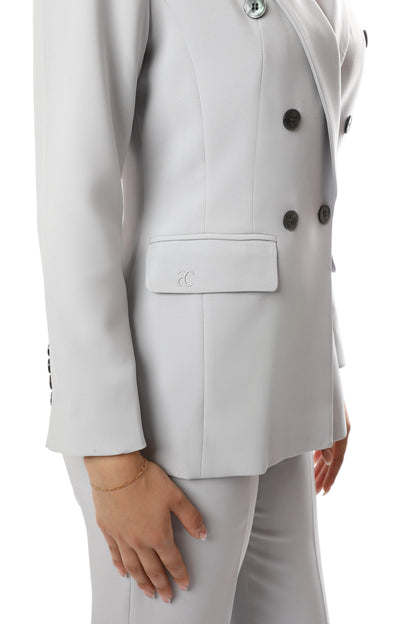 Silverline Double-Breasted Blazer