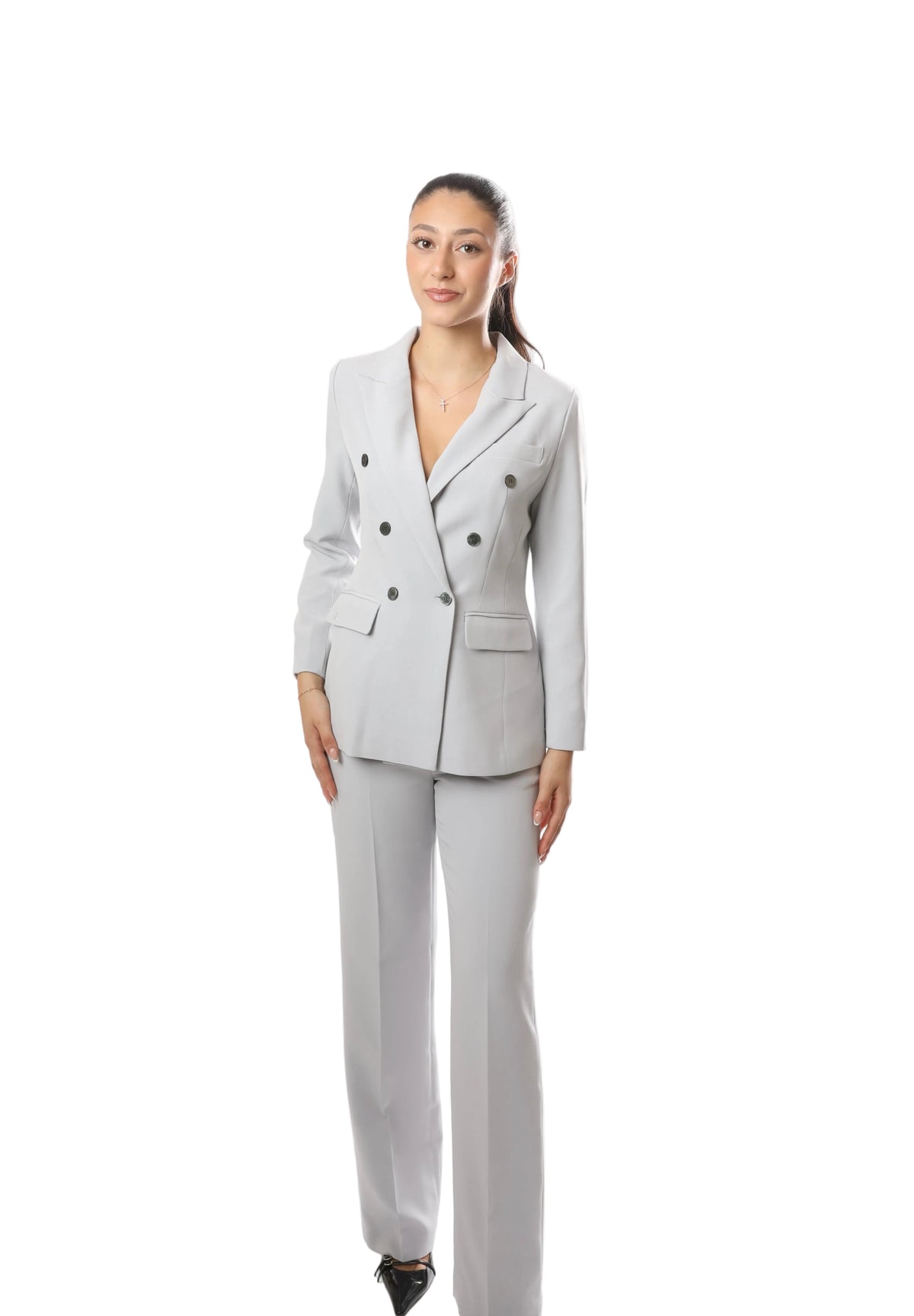 Silverline Straight-Leg Trousers